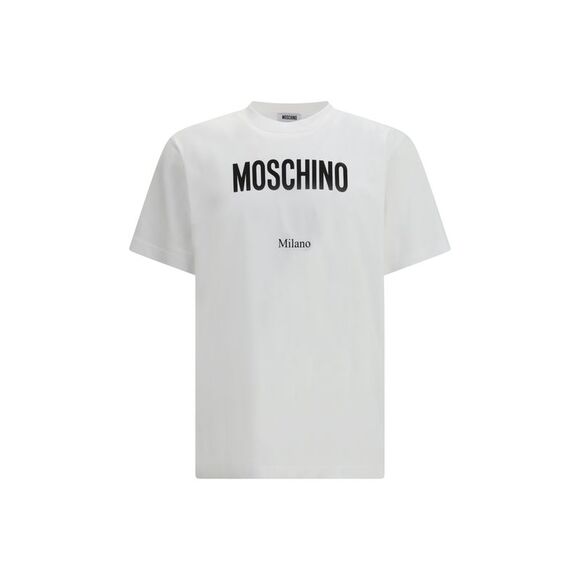 Moschino Men Organic Cotton Jersey T-Shirt